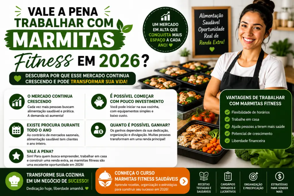 Vale a Pena Trabalhar com Marmitas Fitness em 2026?