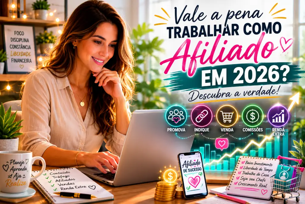 Vale a Pena Trabalhar Como Afiliado em 2026? Descubra a Verdade