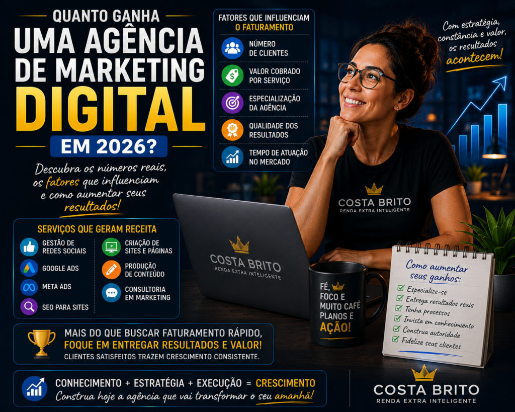 Quanto Ganha uma Agência de Marketing Digital?