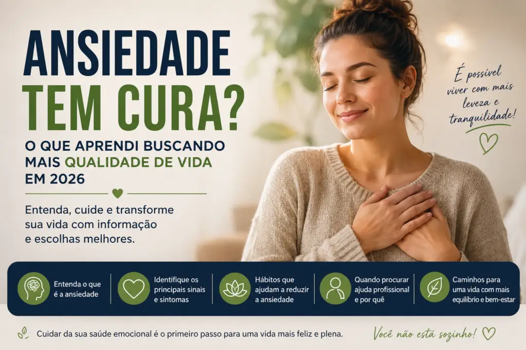 Ansiedade Tem Cura? Como Recuperar a Qualidade de Vida