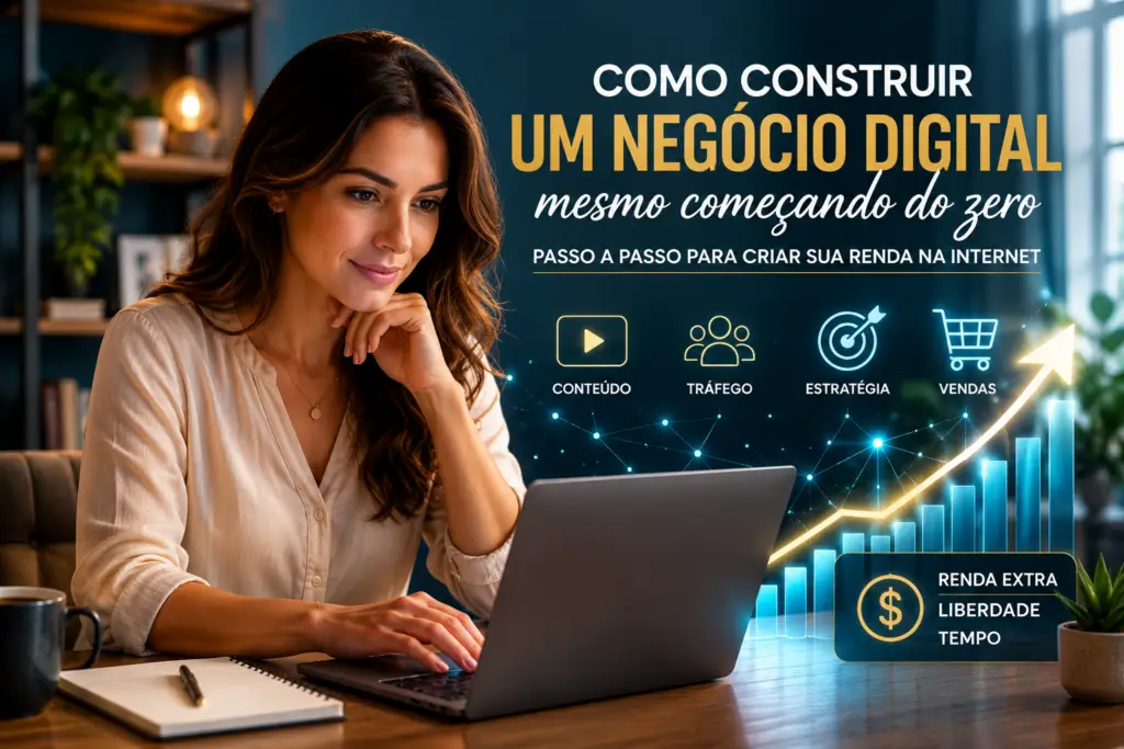 Como Construir um Negócio Digital do Zero em 2026