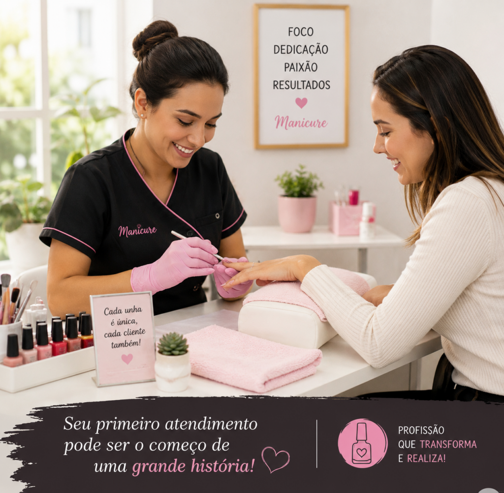 Como Conseguir as Primeiras Clientes de Manicure Mesmo Começando do Zero