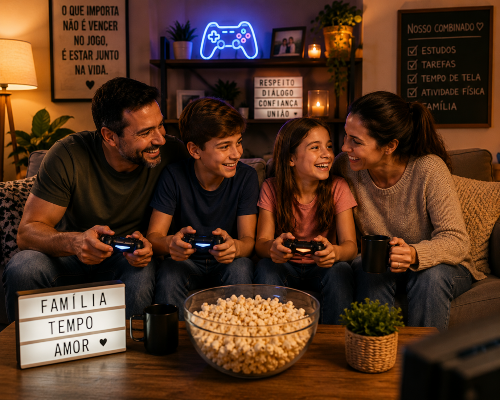 A Presença dos Pais Vale Mais do Que Qualquer Videogame
