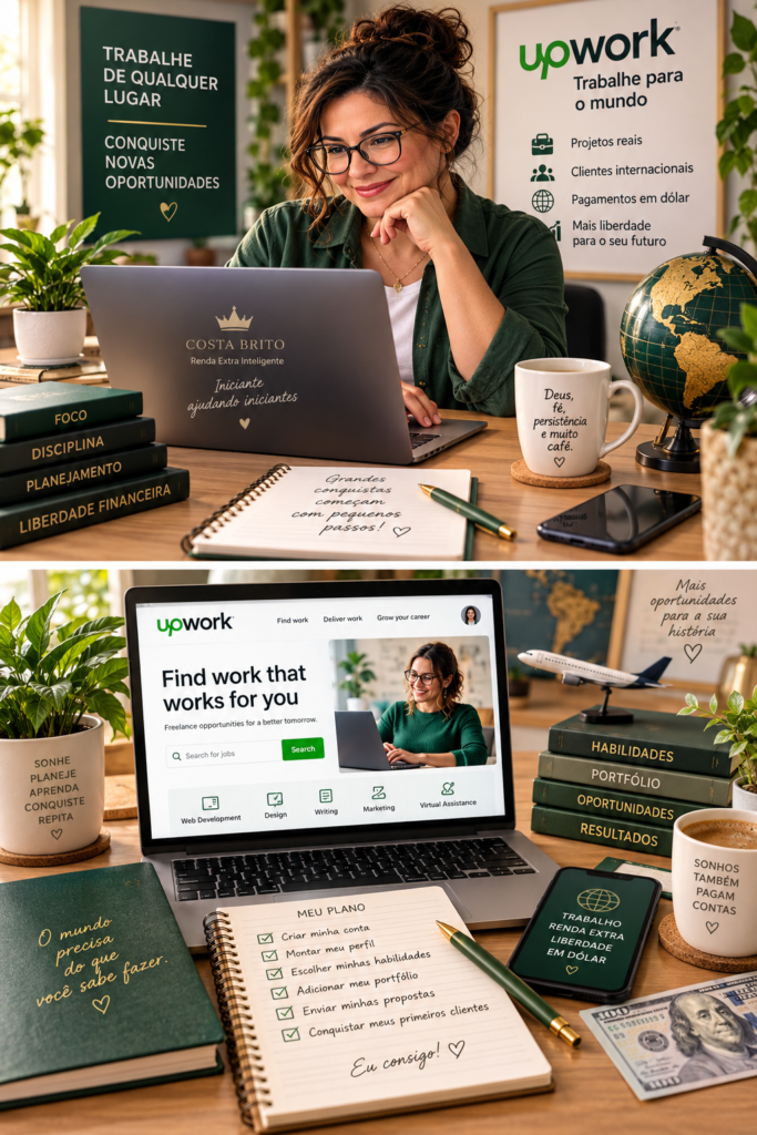 Como montar um perfil freelancer e procurar trabalhos na Upwork